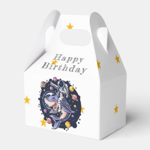 Caixa de Favoritos da Festa de aniversário Espacia