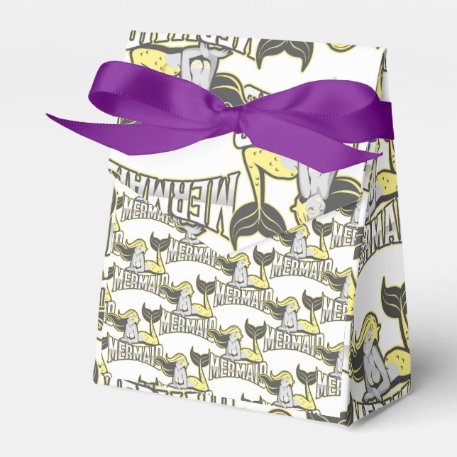 Caixa de Favoritos da Mermaid Crew Yellow Party (Frente)