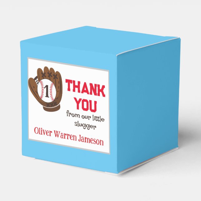 Caixa de Favoritos de Aniversário de Beisebol do S (Verso)