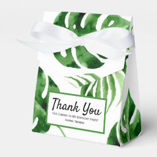 Caixa de Favoritos de Aniversário de Palma Tropic