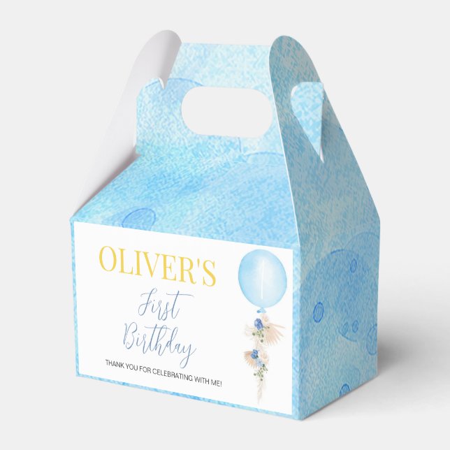 Caixa de Favoritos de Aniversário do Balão (Frente)