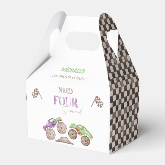 Caixa de Favoritos de Aniversário do Monstro de Qu (Frente)