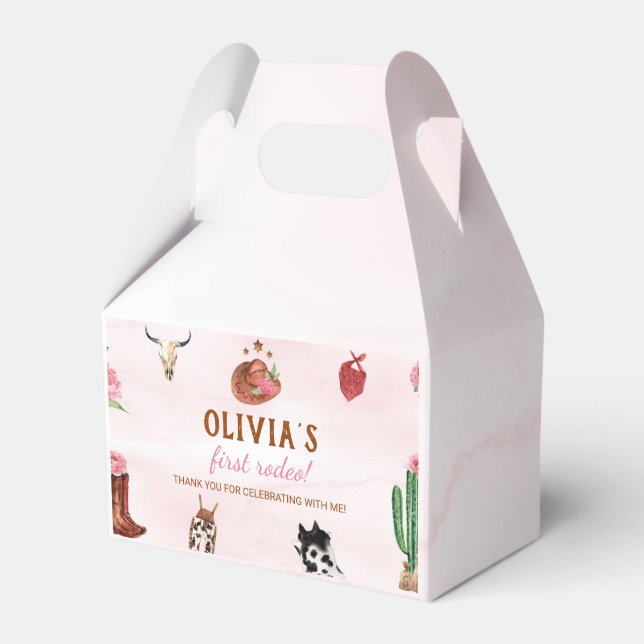 Caixa de Favoritos de Birthday da Garota Rodeo Oci (Frente)