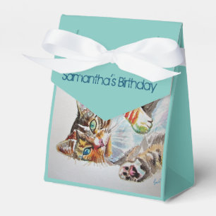 Caixa de Favoritos de Bolo de Festa de aniversári