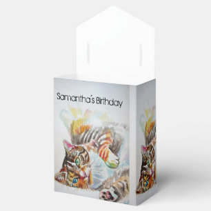 Caixa de Favoritos de Bolo de Festa de aniversári