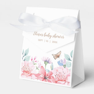 Caixa de Favoritos de Borboleta Floral de Cores Aq