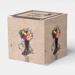 Caixa de Favoritos de Casamento de Cabos de Cabos