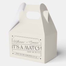 Caixa de Favoritos de Casamento de Casinha Inspira