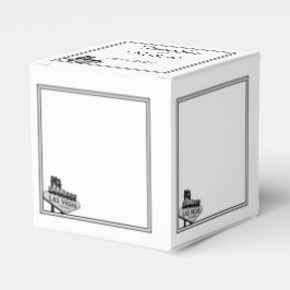 Caixa de Favoritos de Casamento de Destino de Las