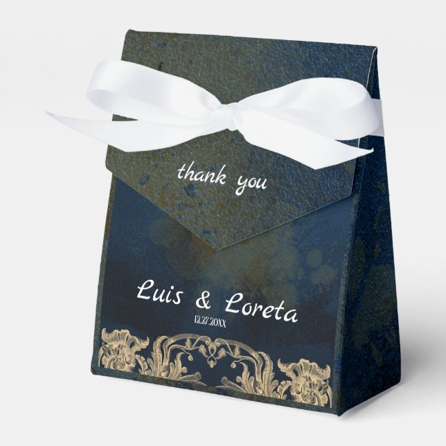 Caixa de Favoritos de Casamento de Escritura (Frente)