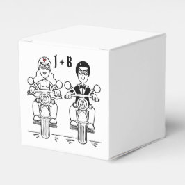 Caixa de Favoritos de Casamento de Motocicleta Per