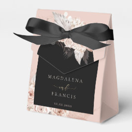 Caixa de favoritos de casamento do Boho Arco