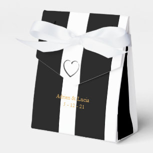 Caixa de Favoritos de Casamento Editável de Stripe