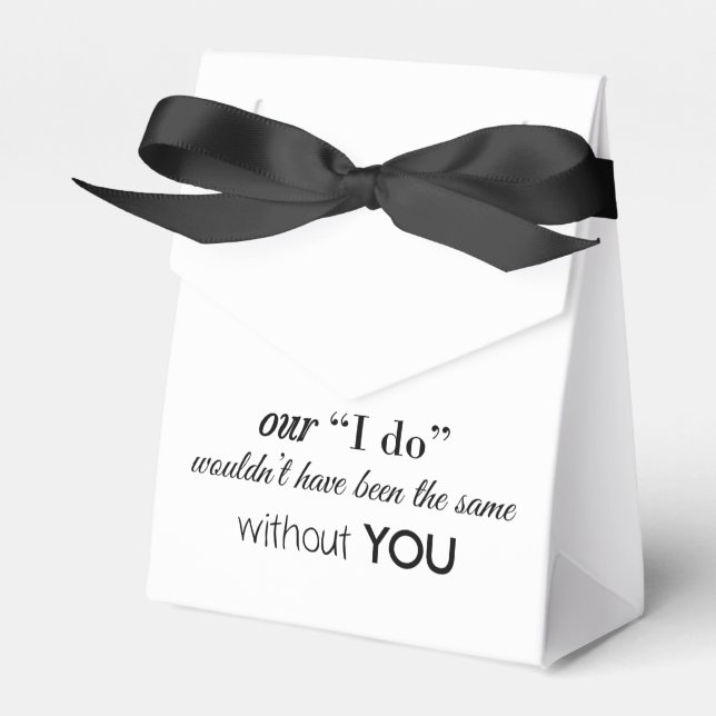 Caixa de Favoritos de Casamento Personalizado (Frente)