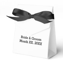 Caixa de Favoritos de Casamento Personalizado de N