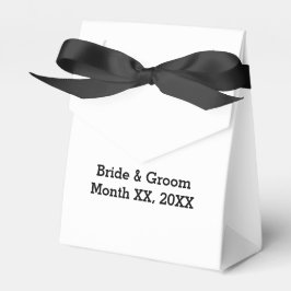 Caixa de Favoritos de Casamento Personalizado de N