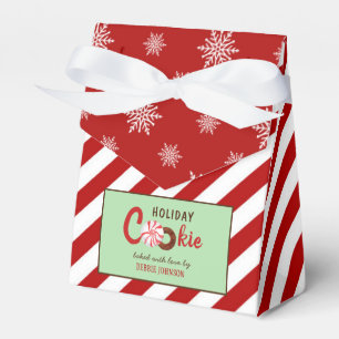 Caixa de Favoritos de cookies de feriado personali