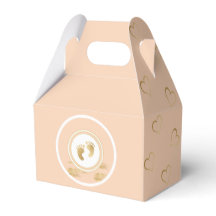 Caixa de Favoritos de Corações Dourados com Blush