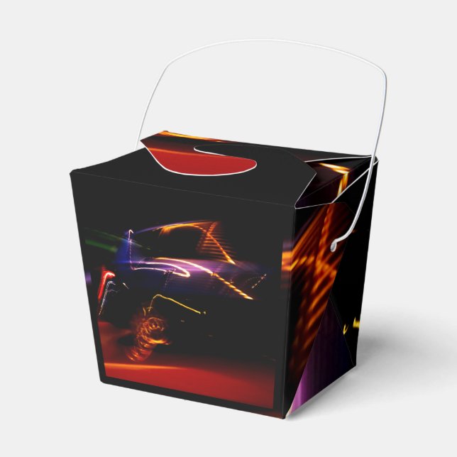 caixa de favoritos de dança de carro roxo (Frente)