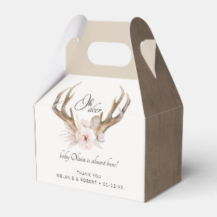 Caixa de Favoritos de Deer Chá de fraldas - Woodla