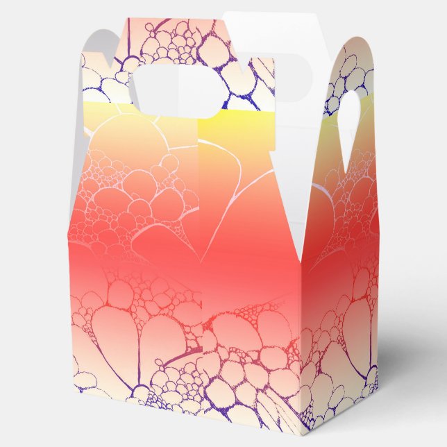 Caixa de Favoritos de Disias Sunset Rosa (Aberto)