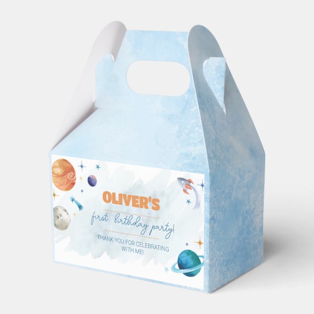 Caixa de Favoritos de Festa de aniversário de Plan (Frente)