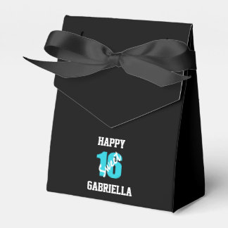 Caixa de Favoritos de Fita 16 de Azul Preto Person