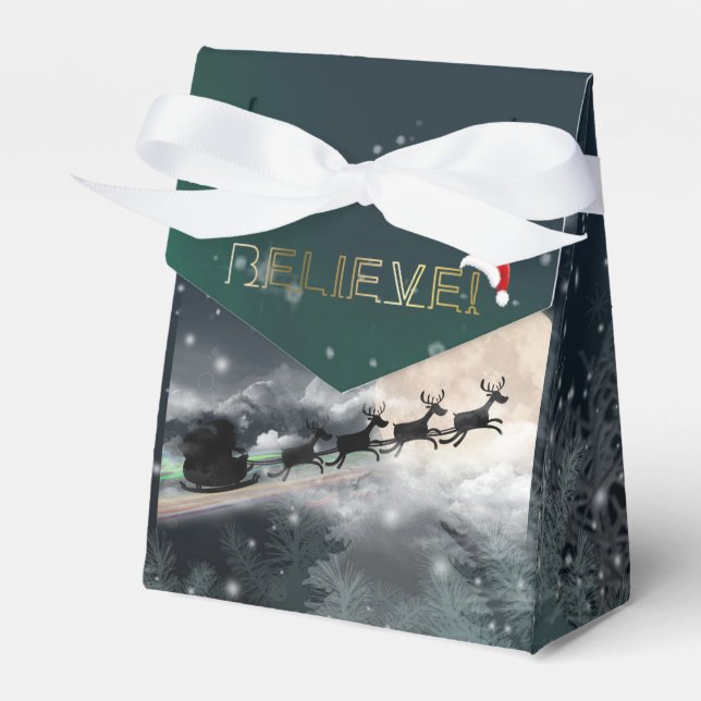 Caixa de Favoritos de Fita de Natal da Viagem de M (Frente)