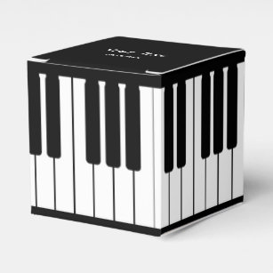 Caixa de música piano branca 12,4 x 11,9 x 14,5 cm mini piano ornamento de  mesa caixas musicais presente para Natal, aniversário, Dia dos Namorados