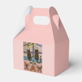 Caixa de Favoritos de Natal de Gato Negro