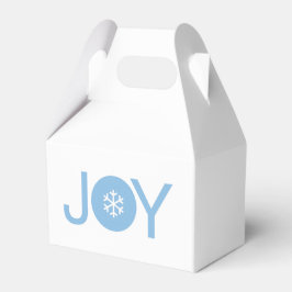Caixa de Favoritos de Natal de Joy Azul