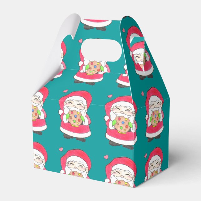 Caixa de Favoritos de papais noeis Adora Cookies (Frente)