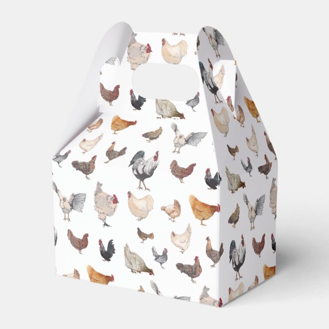 Caixa de Favoritos de Papel, Gable 4x2.5x5 (Frente)