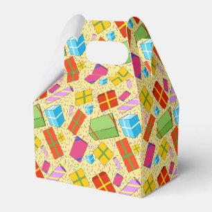 Caixa de Favoritos de Presentes Coloridos