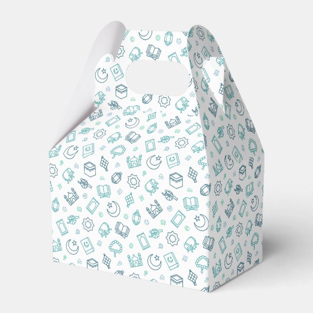 Caixa de Favoritos de Ramadan Doodles (Frente)