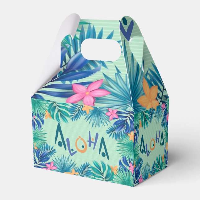 Caixa de Favoritos de Saudação Aloha (Verso)