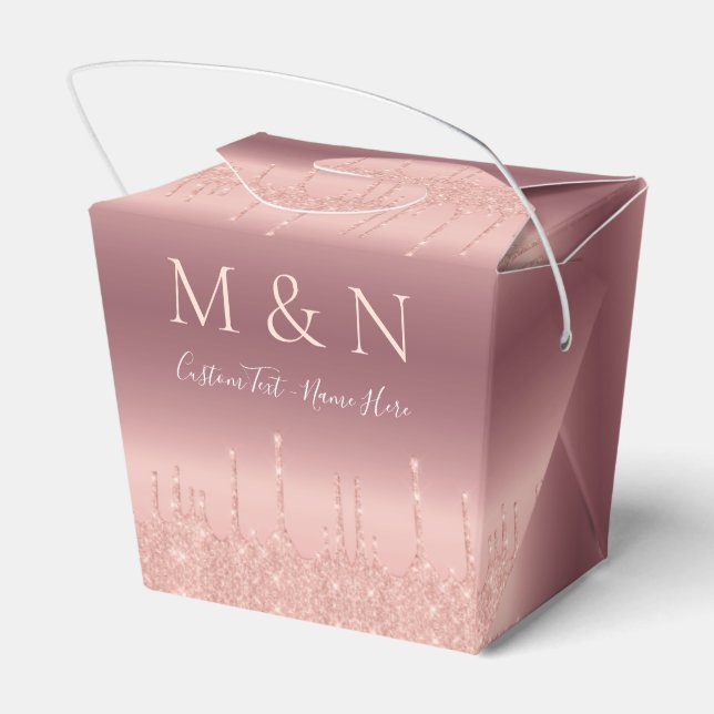 Caixa de Favoritos de Texto Personalizado de Casam (Verso)