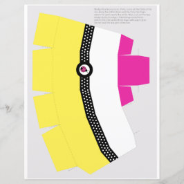 Caixa de Favoritos DIY Imprimível para Cortar Conj