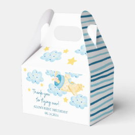 Caixa de Favoritos do Avião Azul Amarelo para Cima