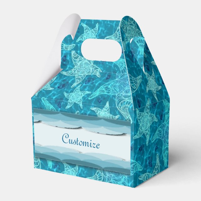 Caixa de Favoritos do Azul Aqua (Frente)
