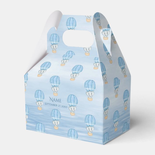 Caixa de Favoritos do Balão de Ar Quente do Elefan (Frente)