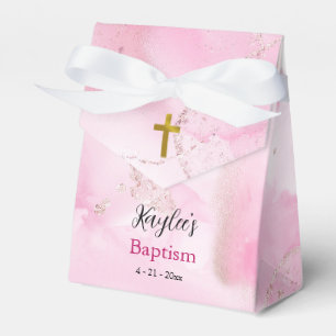 Caixa de Favoritos do Baptism para Nuvens Rosa Inv