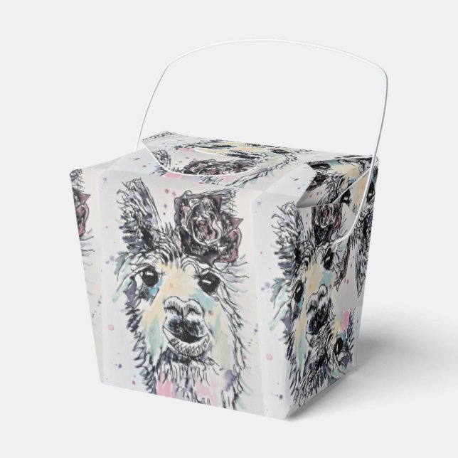 Caixa de Favoritos do Bolo de Aniversário, Cute Al (Frente)