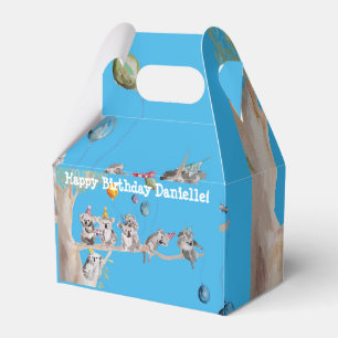 Caixa de Favoritos do Bolo de Aniversário das Rap