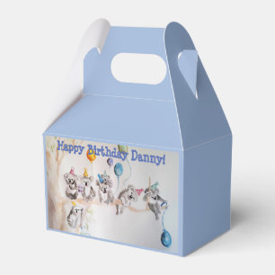 Caixa de Favoritos do Bolo de Aniversário de Rapa