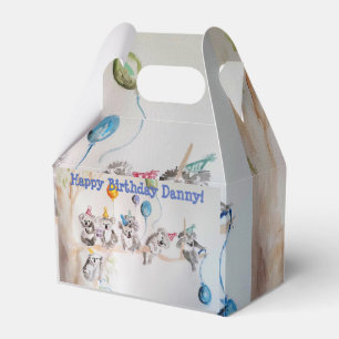Caixa de Favoritos do Bolo de Aniversário de Rapa