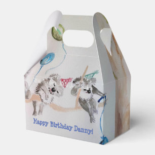 Caixa de Favoritos do Bolo de Aniversário de Rapa
