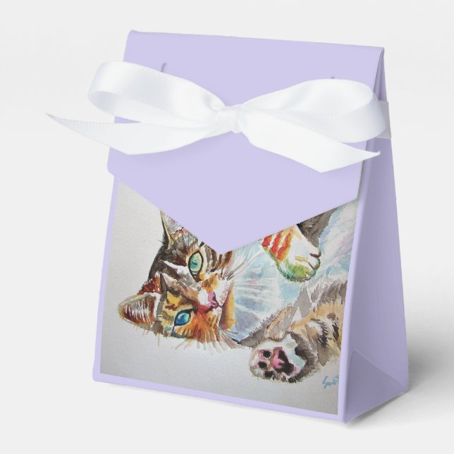 Caixa de Favoritos do Bolo de Festa de aniversário (Frente)