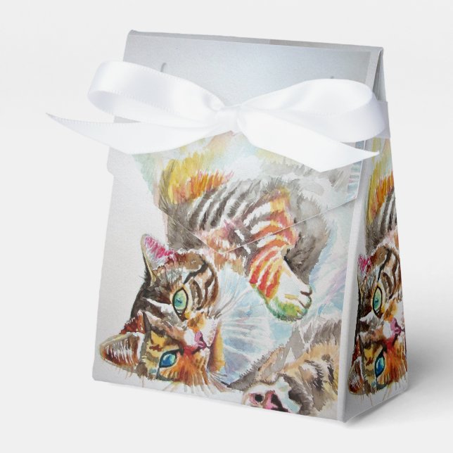 Caixa de Favoritos do Bolo de Festa de aniversário (Frente)