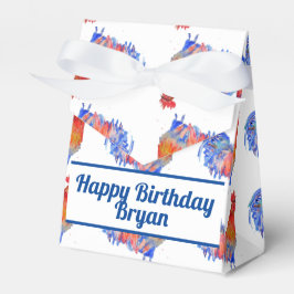 Caixa de Favoritos do Bolo de Galinha de Aniversár